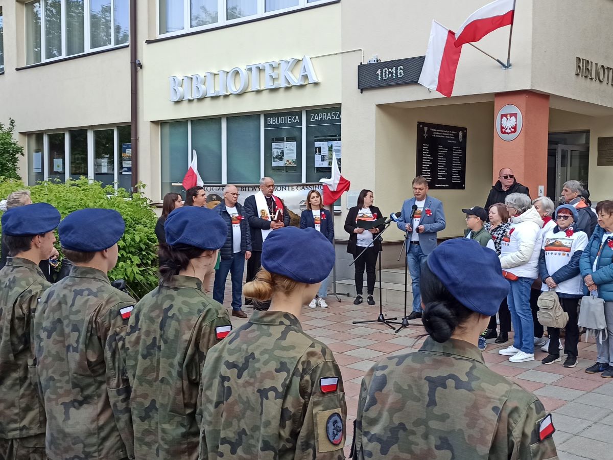 81. rocznica Bitwy o Monte Cassino – Marsz Pamięci w Hajnówce 